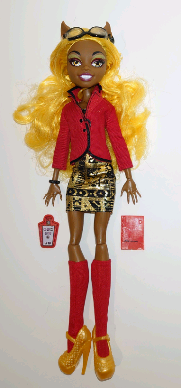 monster high clawdia wolf doll